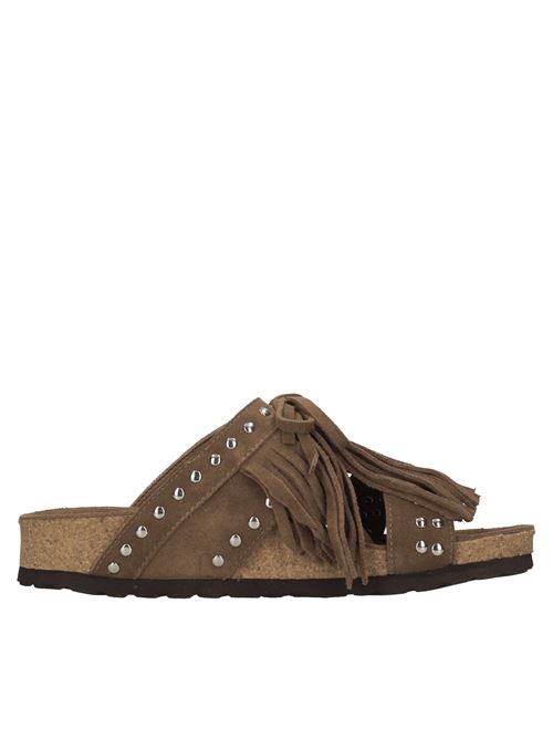 Mules in camoscio ELENA IACHI | C30TAN